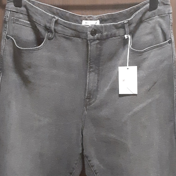 NWT Good American Good curve raw edge ankle skinny - Picture 6 of 10